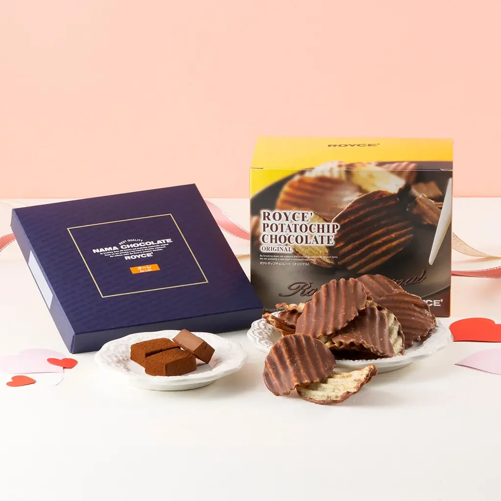 【ロイズ】LINEギフトにホワイトデー限定セットが登場！ミモザをデザインしたスリーブ付き。 画像 13