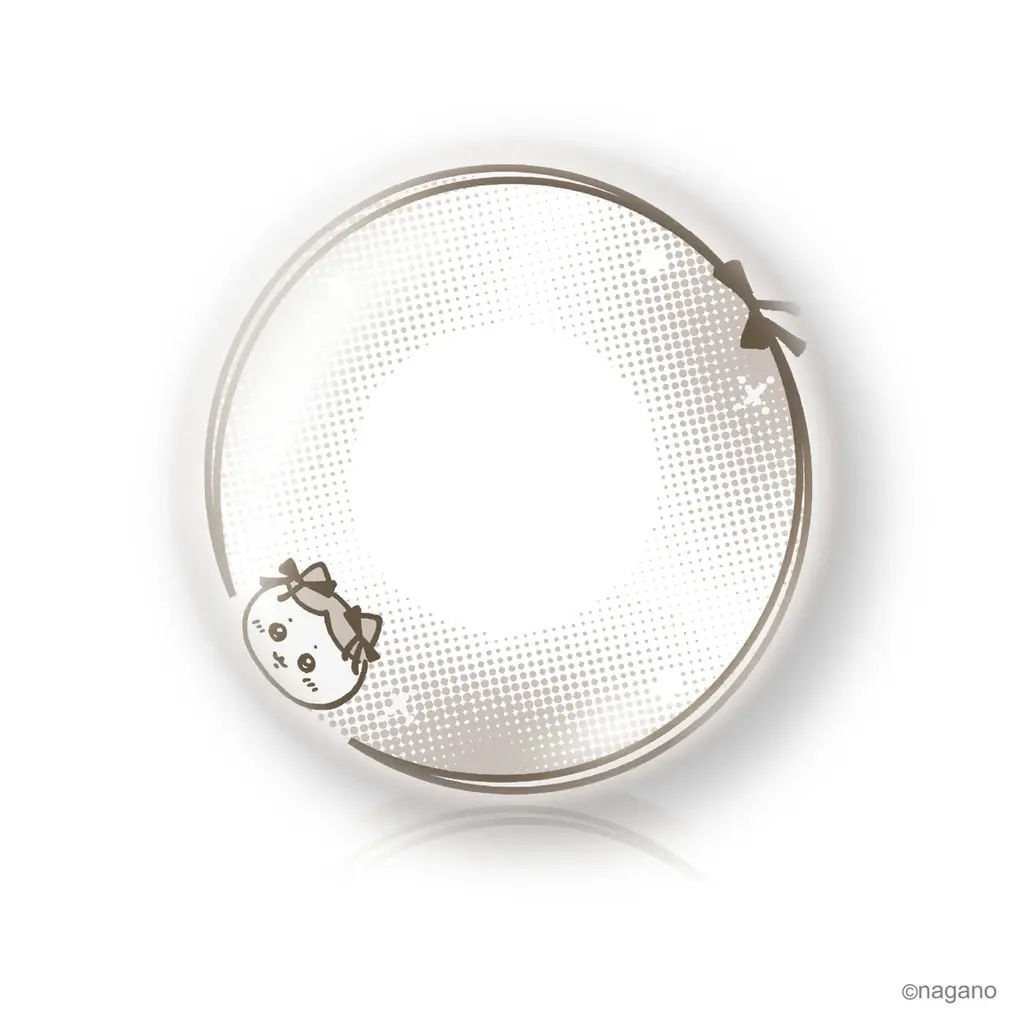 人気カラコン「en Giorno（アンジョルノ）」より『ちいかわ』デザイン第二弾発売決定！今回は度ありも展開！瞳の中にかわいいちいかわたちとキュートなリボン！ 画像 5