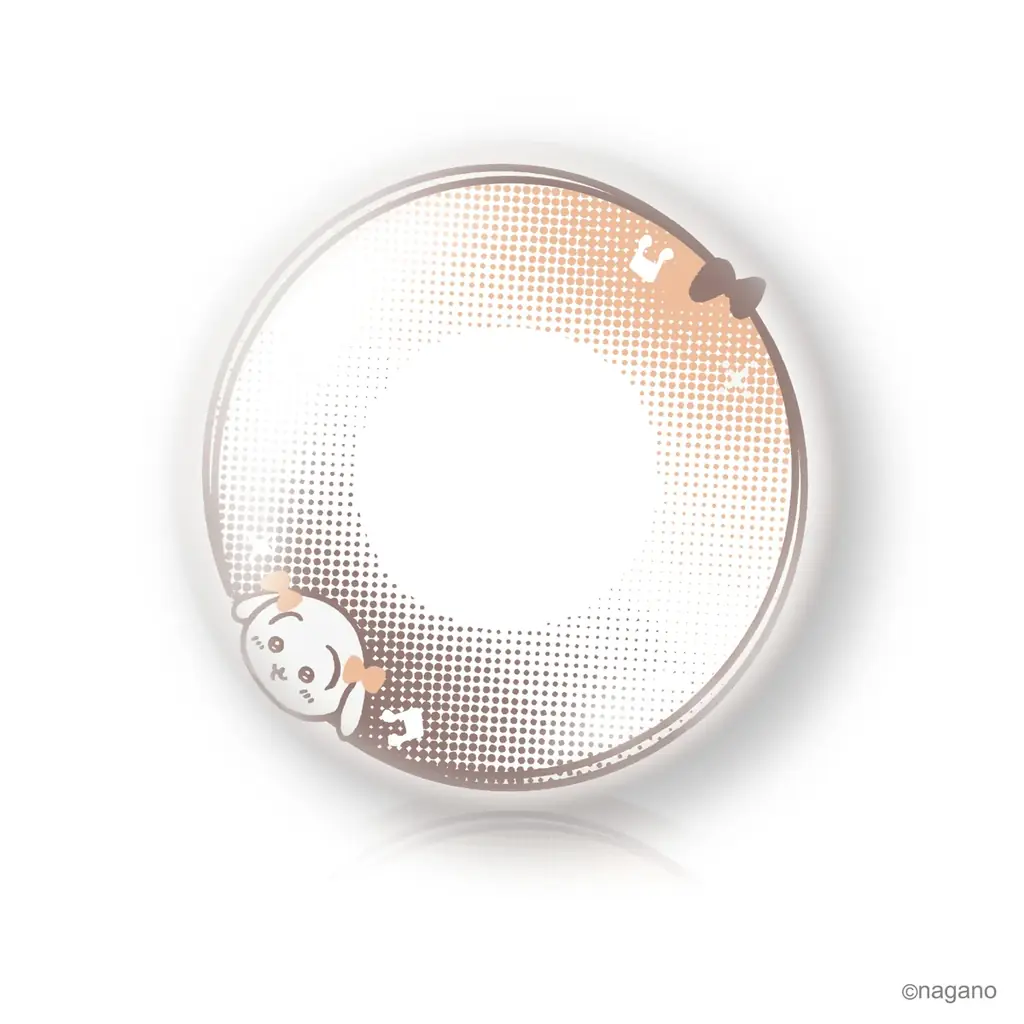 人気カラコン「en Giorno（アンジョルノ）」より『ちいかわ』デザイン第二弾発売決定！今回は度ありも展開！瞳の中にかわいいちいかわたちとキュートなリボン！ 画像 7