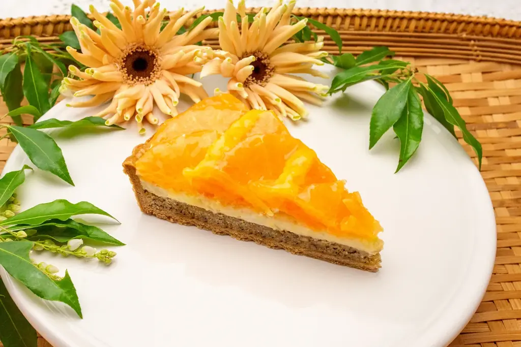 【キル フェ ボン】佐賀県が20年以上の歳月をかけて開発したブランド柑橘“にじゅうまる”が主役！味も見た目もまさに“にじゅうまる”のタルト 画像 2