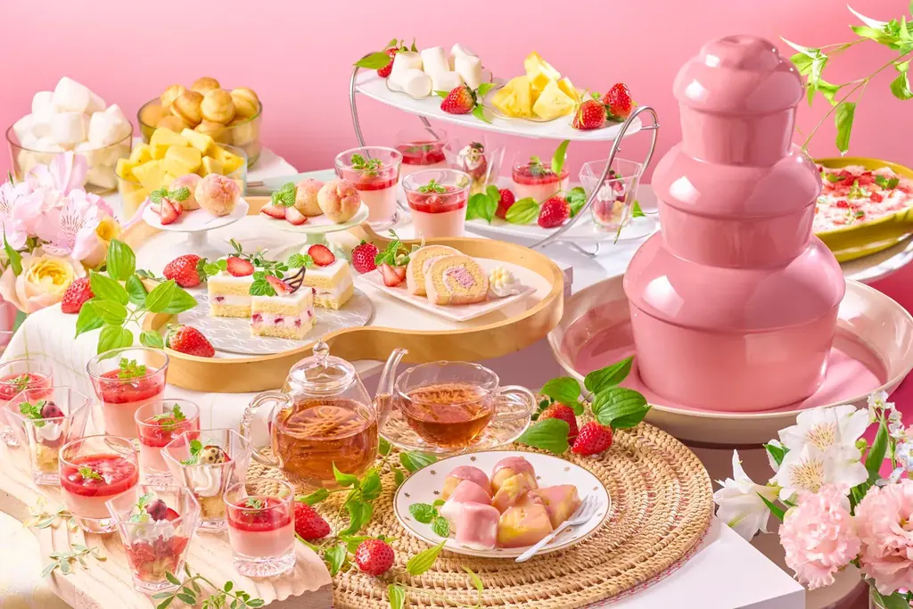 いちごスイーツ×食べ放題ビュッフェ春メニュースタート！鮮度抜群の豪華食材を食べつくす！大江戸三つ星バイキング 画像 1