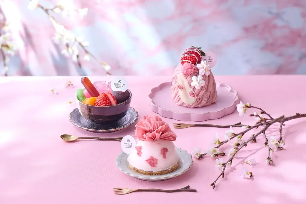 シェラトン・グランデ・トーキョーベイ・ホテル「いちご×桜 スイーツ&ベーカリー」 画像 1
