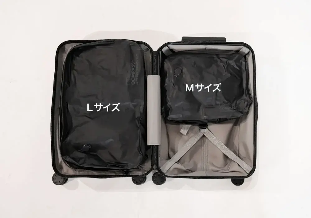 【クラウドファンディング開始】出張のパッキングをわずか60秒で。時間も荷物も圧縮するコンプレッションバッグ 画像 4