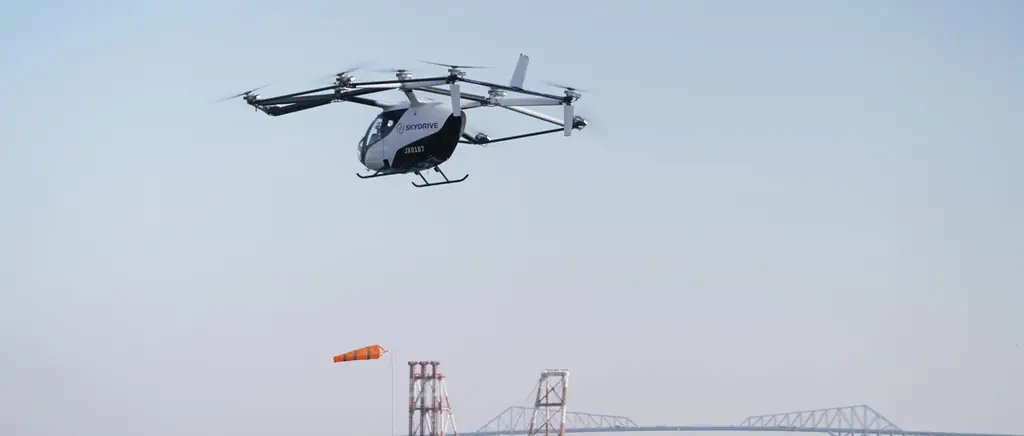 東京都「空飛ぶクルマを活用したサービスのビジネスモデル構築に関するプロジェクト」国内初の空飛ぶクルマの実運用を想定した飛行実証を実施 画像 5