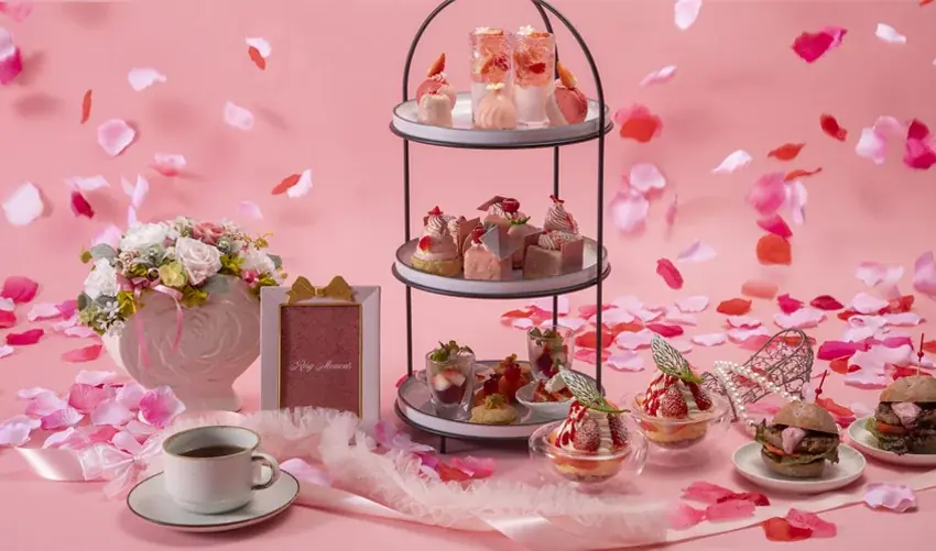 【札幌プリンスホテル】ご好評につき提供時間を拡大色濃くなる春を表現した朱苺（あけいちご）の世界 画像 5