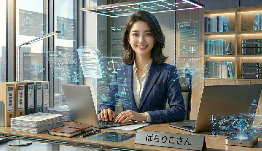 ネクスパートのAI『ぱらりこさん』申立書自動作成