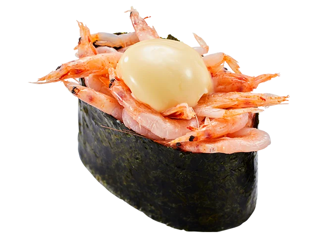 【かっぱ寿司】春のごちそう、桜えび春を告げる上品な甘み「桜えび」が一皿税込１１０円～！ふっくら「釜揚げしらす」と抱き合わせた、見た目も鮮やかな紅白軍艦も！ 画像 2