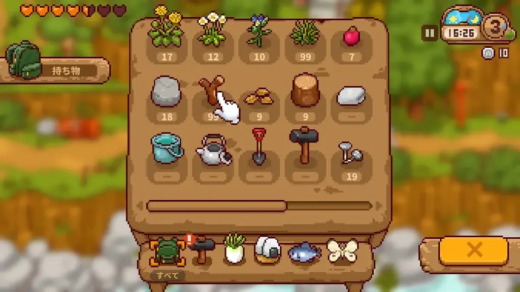 Apple Arcade日本・米国ランキング1位を獲得『にほんの田舎ぐらし』Nintendo Switch／Steam版 本日3月4日(水)配信開始！世界が恋した、美しいドット絵の日本の田舎風景。 画像 16