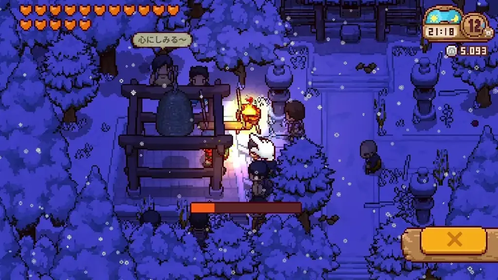 Apple Arcade日本・米国ランキング1位を獲得『にほんの田舎ぐらし』Nintendo Switch／Steam版 本日3月4日(水)配信開始！世界が恋した、美しいドット絵の日本の田舎風景。 画像 8