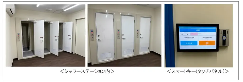 E1A 新名神高速道路　甲南PA（上下線）シャワーステーションを新規オープンします 画像 5