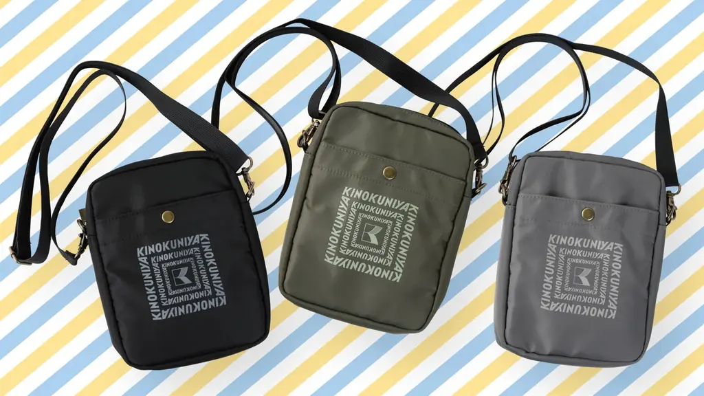 紀ノ国屋の新ショルダーポーチ、身軽なお出かけに最適