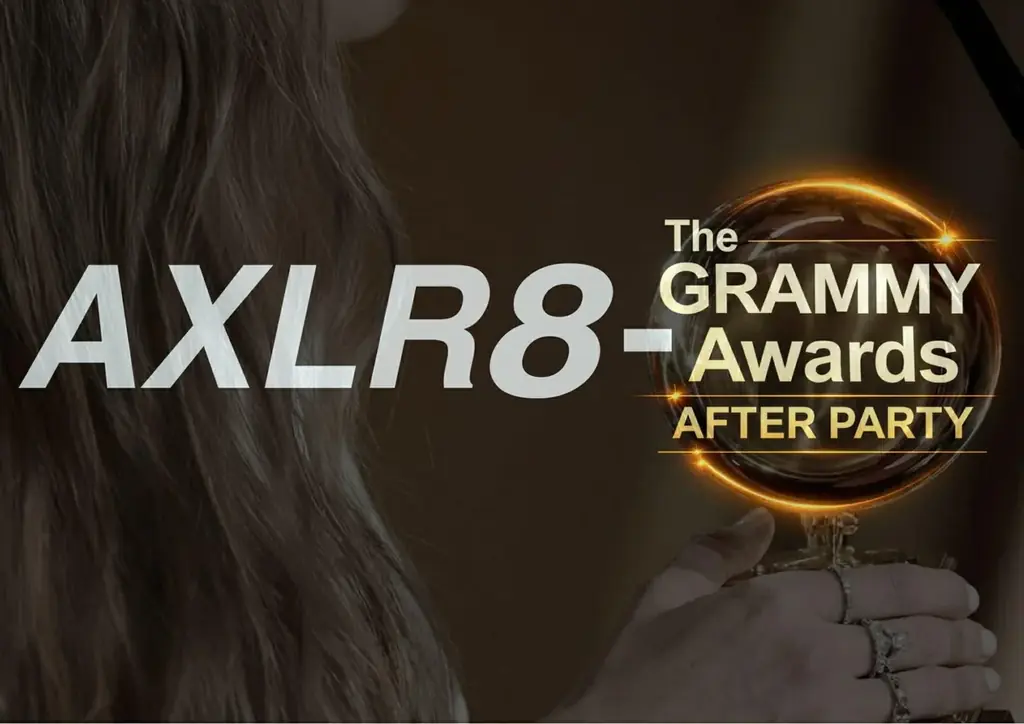 グラミー賞公認パーティの「招待状」の実制作を担当。株式会社まる優、日本品質の技術力で「AXLR8-G」の国際的な実務を支援。 画像 2