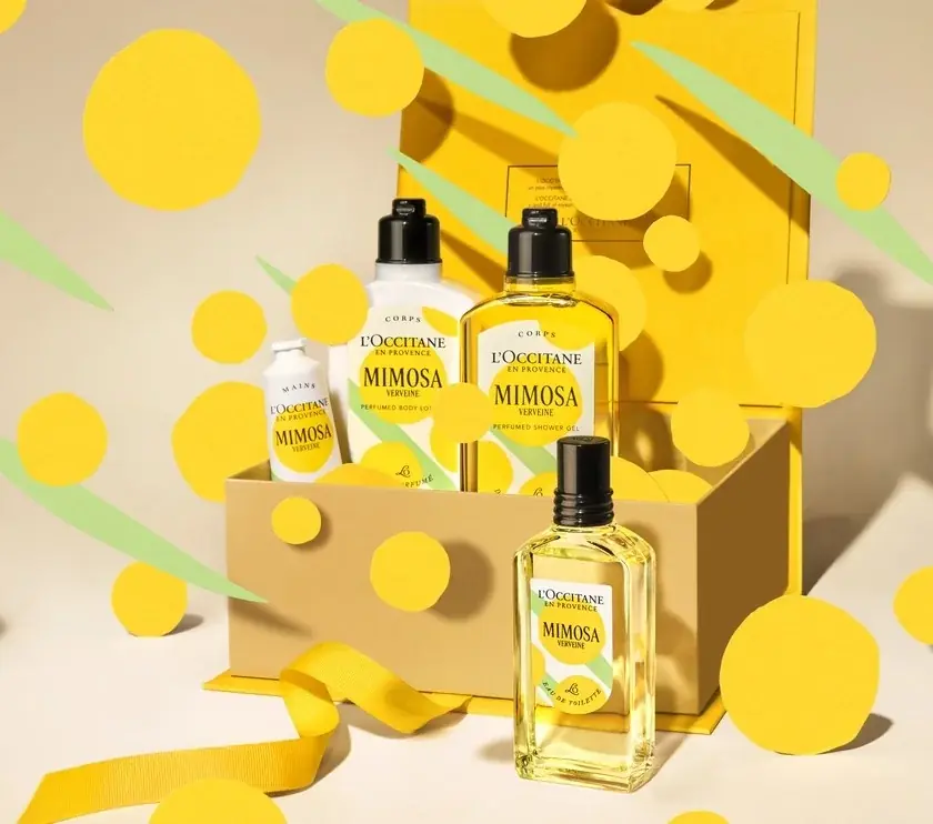 国際女性デーに合わせ、3日間限定で店舗にて“ミモザ”のミニブーケをプレゼント。 画像 3