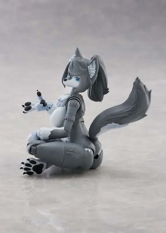 自分好みのケモノをカスタマイズ！『けもプラ』シリーズ第3弾「ハイイロオオカミ」が登場。あみあみにて予約受付中。 画像 11