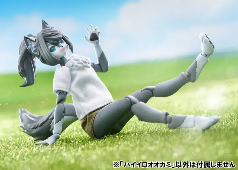 自分好みのケモノをカスタマイズ！『けもプラ』シリーズ第3弾「ハイイロオオカミ」が登場。あみあみにて予約受付中。 画像 16