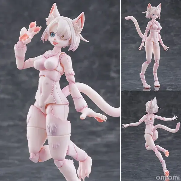 自分好みのケモノをカスタマイズ！『けもプラ』シリーズ第3弾「ハイイロオオカミ」が登場。あみあみにて予約受付中。 画像 19