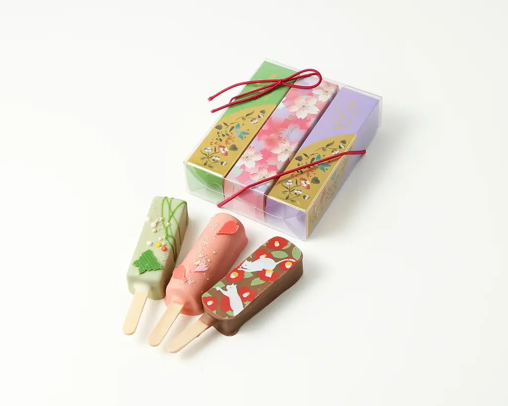 京都の春を映す、一本のショコラ。　　　　　　　　　　　　　　　　　　　　　　　　「ベルアメール 京都別邸」季節限定スティックショコラ発売 画像 3