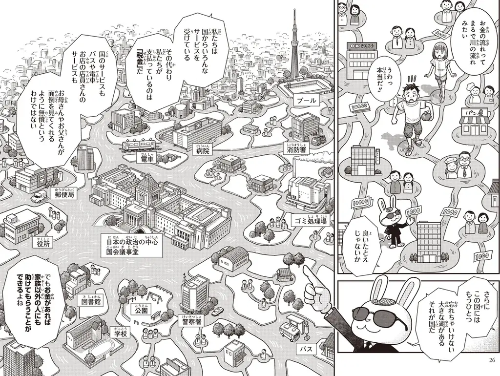 これからの社会を生きる力が楽しく身につく 新シリーズ「角川まんが学習シリーズ＋（プラス）」誕生！ 第1弾テーマは「お金」――『ぼくらの未来をつなぐお金の知識』2026年3月4日（水）発売 画像 4