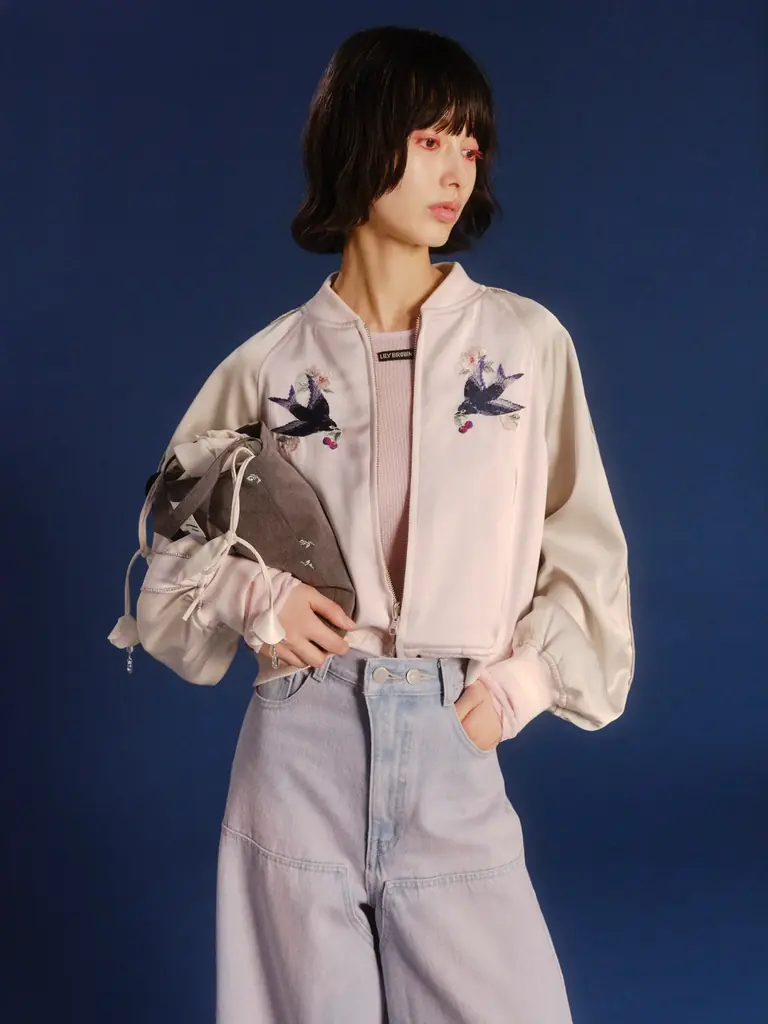 【LILY BROWN×KEITA MARUYAMA】「夜桜」をテーマに、優美でロマンティックな世界観を表現した新作コレクションを公開＜3月12日(木)全国発売＞ 画像 21