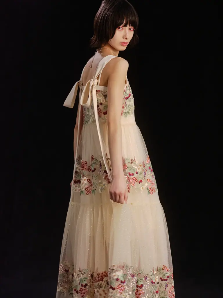 【LILY BROWN×KEITA MARUYAMA】「夜桜」をテーマに、優美でロマンティックな世界観を表現した新作コレクションを公開＜3月12日(木)全国発売＞ 画像 23