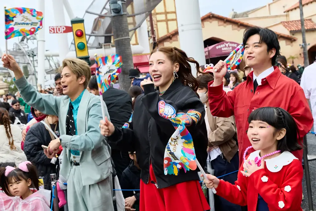 ユニバーサル・スタジオ・ジャパン ２５周年 “Discover U!!!”パーク中が“お祭り騒ぎ”!!２５周年開幕セレモニー、本日開催 画像 8