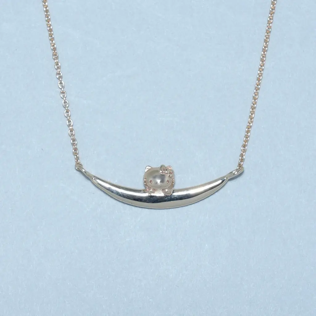 2026 HELLO KITTY × JAM HOME MADE 第二弾。黄金の新月　ハローキティのK10イエローゴールドジュエリー。2026年3月6日（金）販売開始 画像 2