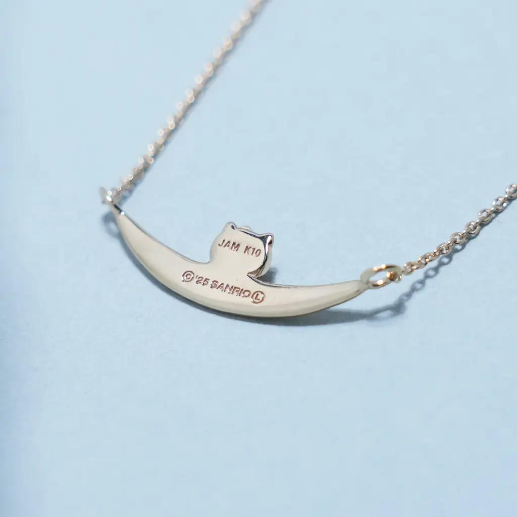 2026 HELLO KITTY × JAM HOME MADE 第二弾。黄金の新月　ハローキティのK10イエローゴールドジュエリー。2026年3月6日（金）販売開始 画像 3