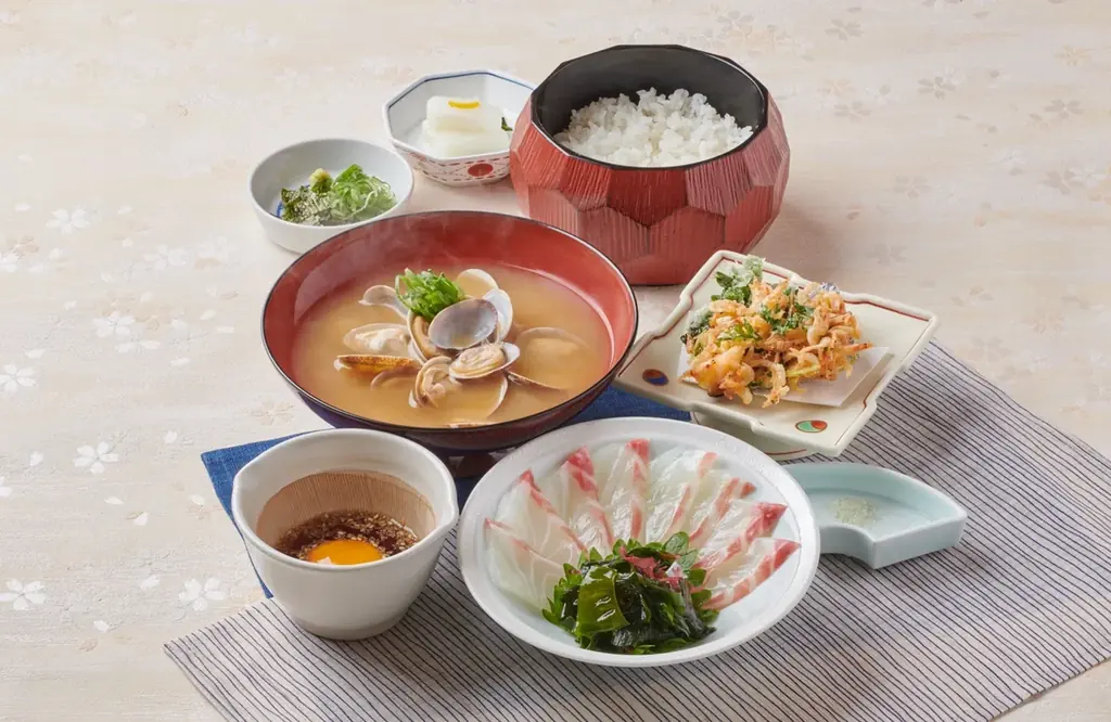 【かごの屋】期間限定！愛媛県産「鯛」を味わい尽くす『春のごちそう』フェア開催！名物「宇和島風鯛めし」や贅沢な「鯛づくし御膳」など、こだわりの仕立てで登場 画像 2