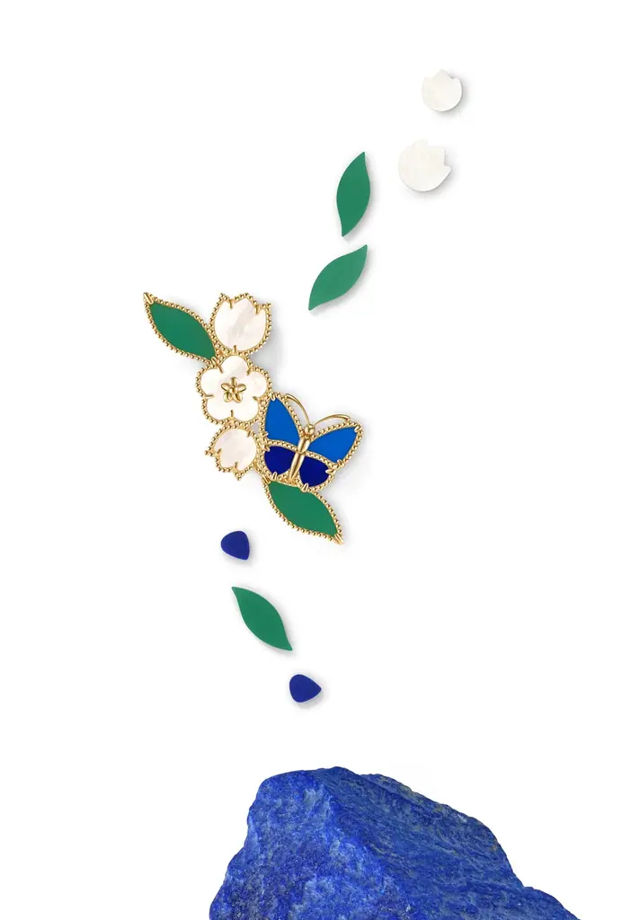 【ヴァン クリーフ＆アーペル】ラッキー スプリング コレクションからパピヨン モチーフの新作を発表 画像 2