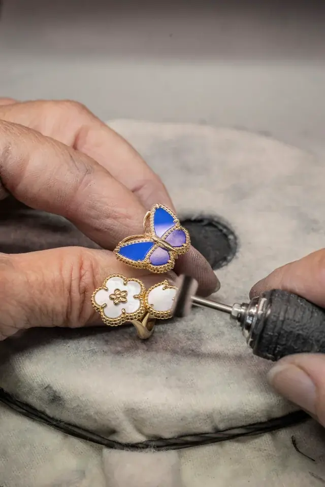 【ヴァン クリーフ＆アーペル】ラッキー スプリング コレクションからパピヨン モチーフの新作を発表 画像 8