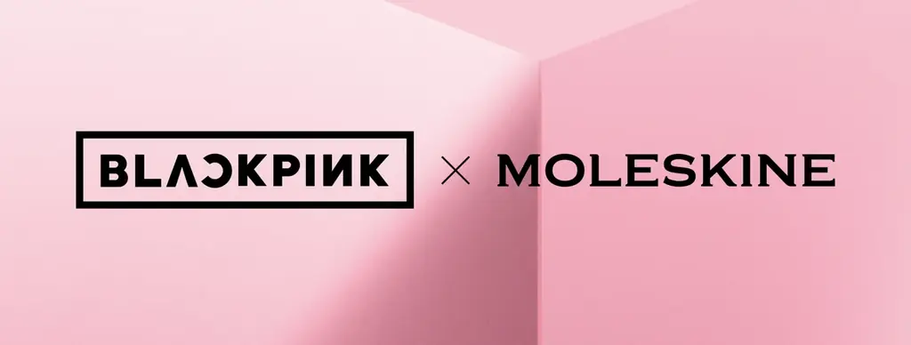 BLACKPINK×モレスキン第2弾、黒×ピンク限定文具が登場