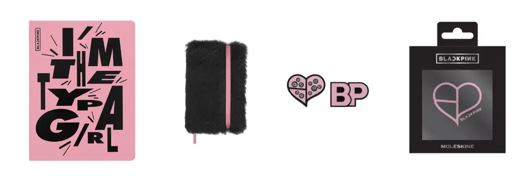 BLACKPINK × MOLESKINE 2、第2弾コレクション発売 画像 3