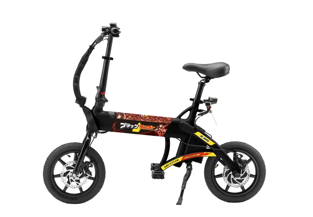 あのブラックサンダーが、電動バイクになった! glafit × ブラックサンダーコラボ限定モデル「NFR-01 Lite」、ファミマオンラインで3月3日より発売開始 画像 1