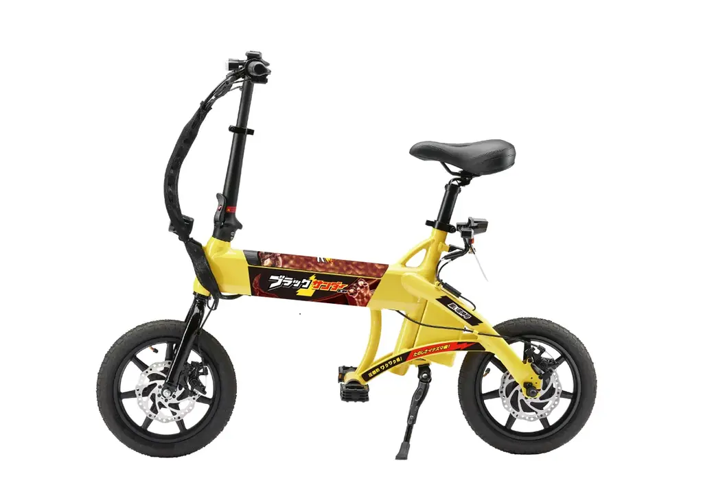 あのブラックサンダーが、電動バイクになった! glafit × ブラックサンダーコラボ限定モデル「NFR-01 Lite」、ファミマオンラインで3月3日より発売開始 画像 2