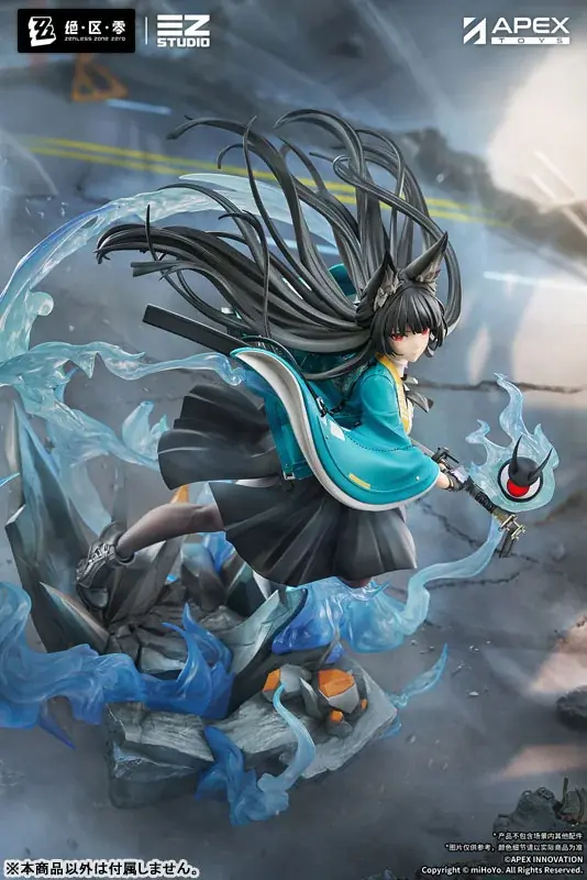 『ゼンレスゾーンゼロ』より、「星見雅 世を正す清澄 Ver.」フィギュアが登場。あみあみにて予約受付中。 画像 12