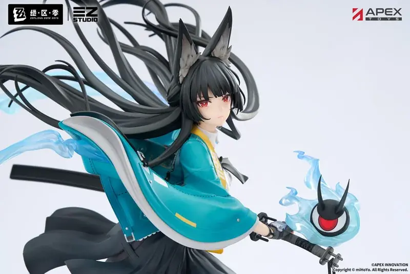 『ゼンレスゾーンゼロ』より、「星見雅 世を正す清澄 Ver.」フィギュアが登場。あみあみにて予約受付中。 画像 6