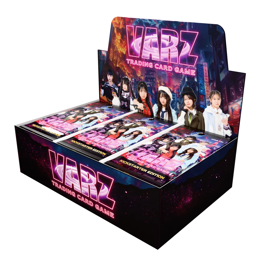 株式会社VAZ、オリジナルのトレーディングカードゲーム『VARZ』2026年3月3日0時Kickstarter始動　初日100万円突破！ 画像 2
