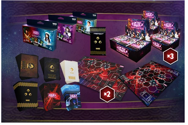 株式会社VAZ、オリジナルのトレーディングカードゲーム『VARZ』2026年3月3日0時Kickstarter始動　初日100万円突破！ 画像 9