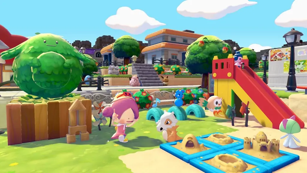 Nintendo Switch 2 向けのんびり街作りゲーム『ぽこ あ ポケモン』本日発売！3月10日（火）からは春のイベント「ハネッコのわたげあつめ」開催！ 画像 3