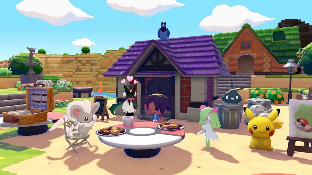 Nintendo Switch 2 向けのんびり街作りゲーム『ぽこ あ ポケモン』本日発売！3月10日（火）からは春のイベント「ハネッコのわたげあつめ」開催！ 画像 6