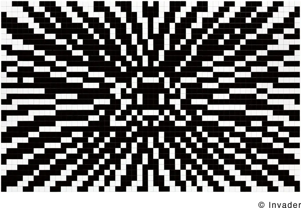 INVADER Hyperspace ― イセタン ザ・スペースにピクセルが“侵略”する。新作と宇宙を渡った来歴あるコレクション、初公開。 画像 2