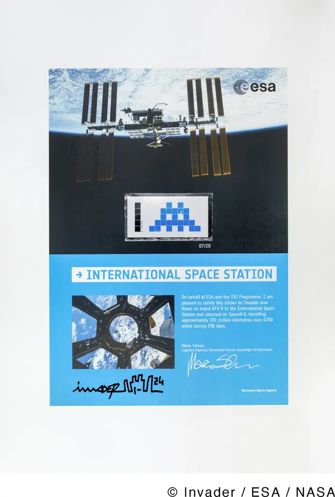 INVADER Hyperspace ― イセタン ザ・スペースにピクセルが“侵略”する。新作と宇宙を渡った来歴あるコレクション、初公開。 画像 3