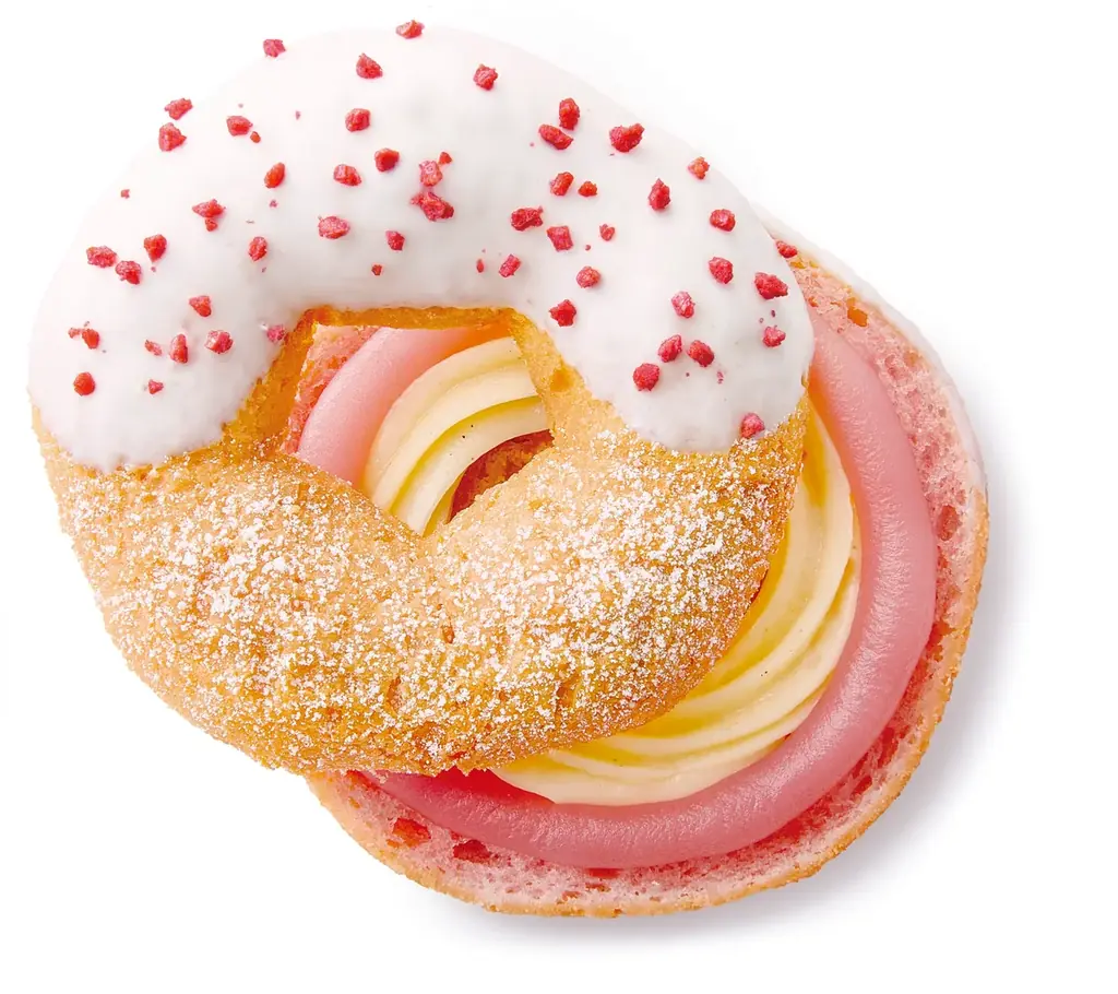 【ミスタードーナツ】3月11日（水）から桜風味のもちっとした食感とかわいらしい桜の形が特長の『桜もちっとドーナツ』を期間限定発売 画像 3