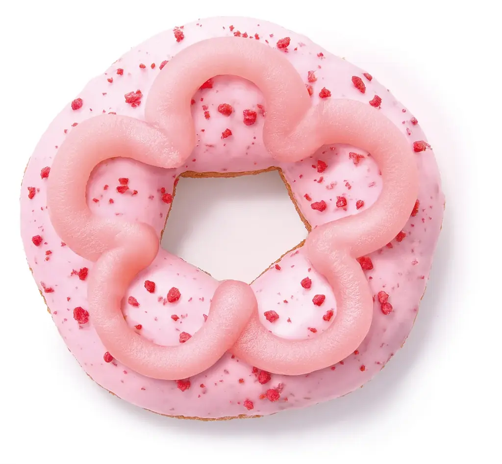【ミスタードーナツ】3月11日（水）から桜風味のもちっとした食感とかわいらしい桜の形が特長の『桜もちっとドーナツ』を期間限定発売 画像 4