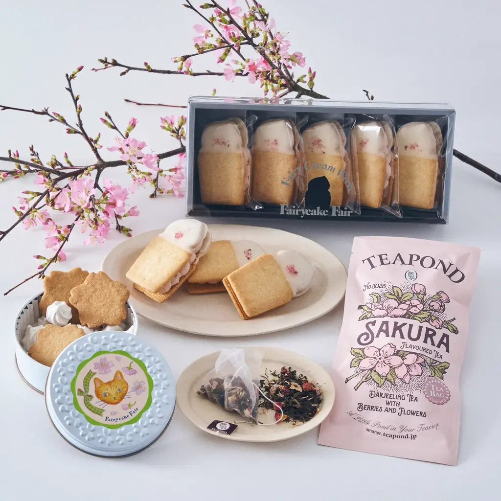 3月19日開始 フェアリーケーキフェア サクラ生バターサンド登場