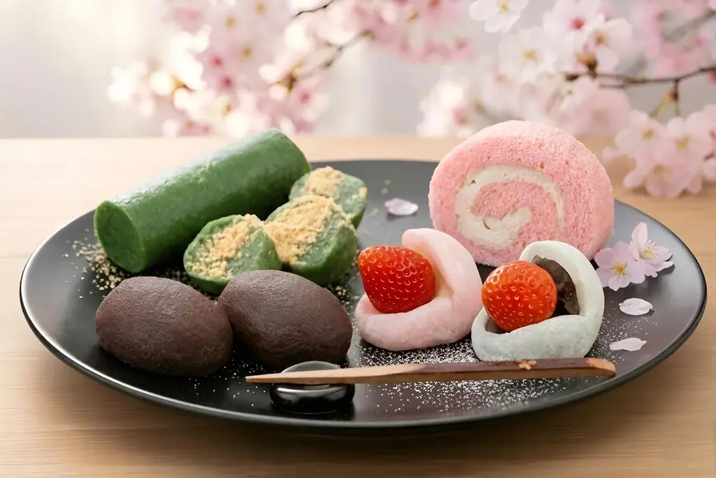 【春のお彼岸フェア】期間限定スイーツが集結！新作「桜ロール」と「よもぎ棒餅・ぼた餅・大きな苺大福」3/6登場！ 画像 21