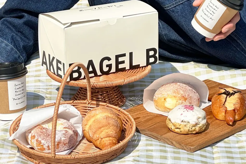 韓国トレンド「クロワッサン×お餅」のクロッチ生ベーグルと、生苺と自家製練乳クリームの春限定生ベーグル、新登場！ 画像 8