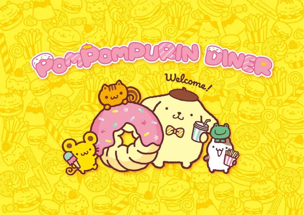 『POMPOMPURIN 30th Anniversary』2026年4月16日（木）よりスタート ハーモニーランドに「POMPOMPURIN DINER（ポムポムプリンダイナー）」が新登場！ 画像 5