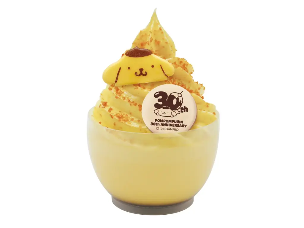 『POMPOMPURIN 30th Anniversary』2026年4月16日（木）よりスタート ハーモニーランドに「POMPOMPURIN DINER（ポムポムプリンダイナー）」が新登場！ 画像 6