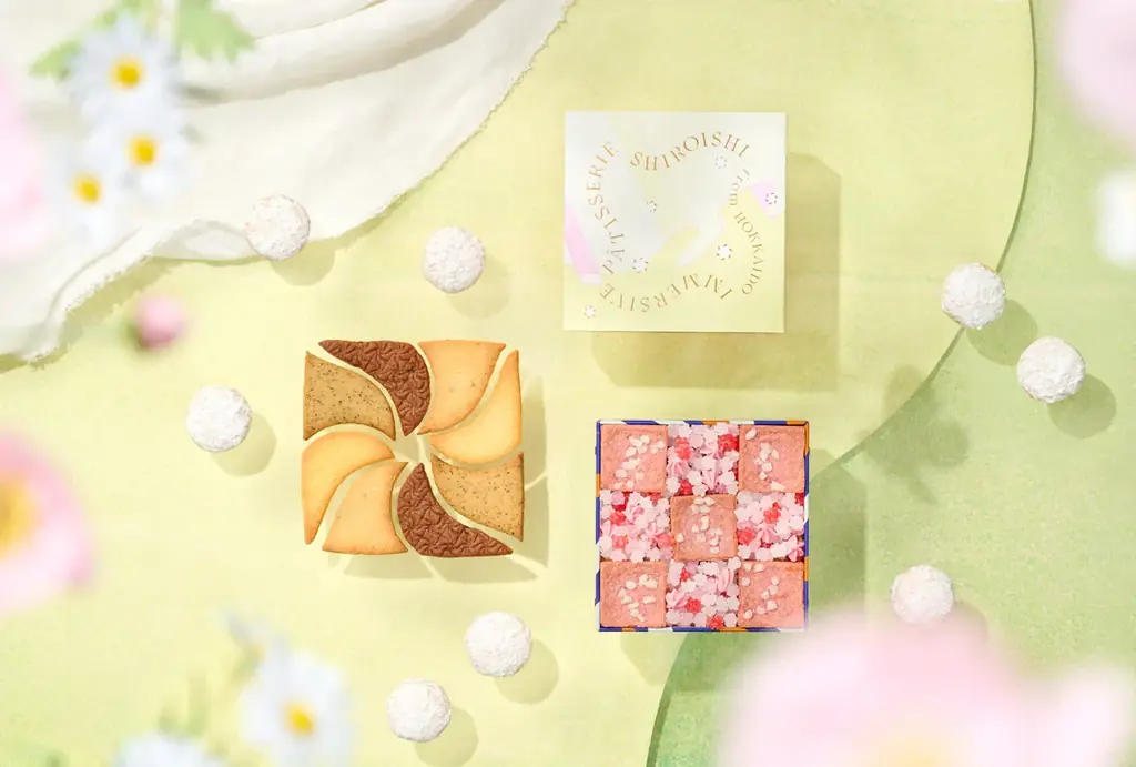 4/1発売｜しろいし洋菓子店のクッキー缶「野花のスケッチ」